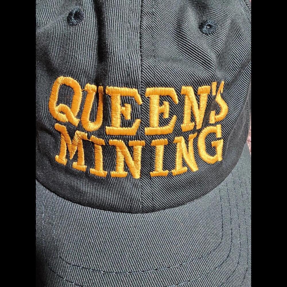 Queen's Mining Green Strapback Hat - image 3